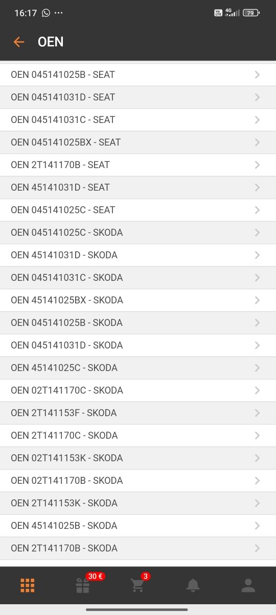 Kit frizione Valeo VW Seat Skoda 1.4tdi