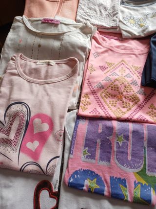 Lotto di vario vestiario bambina 8-10 anni
