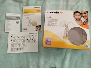 Sacaleches medela swing + extras