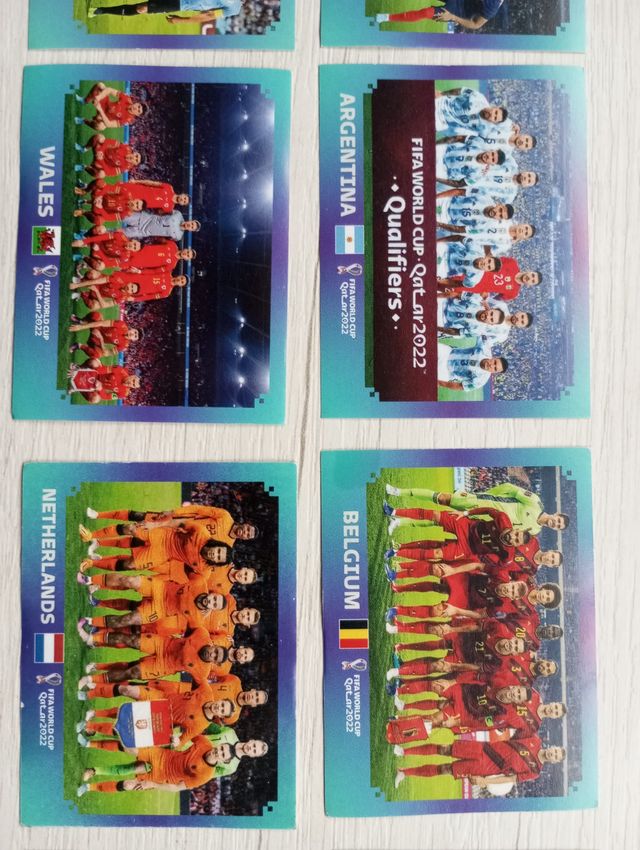 pack cromos del mundial 2022