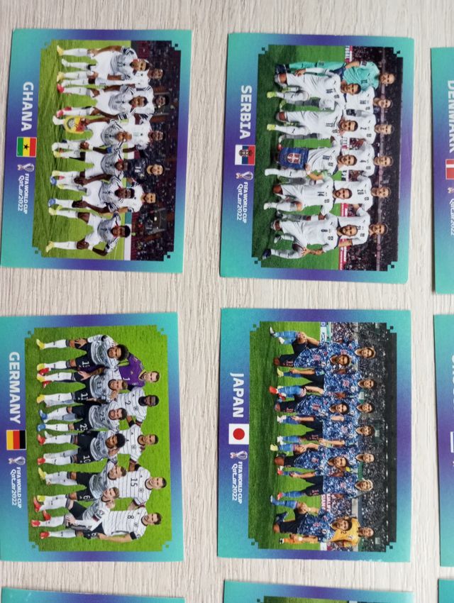 pack cromos del mundial 2022