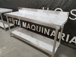 MESA DE TRABAJO MURAL ACERO INOXIDABLE