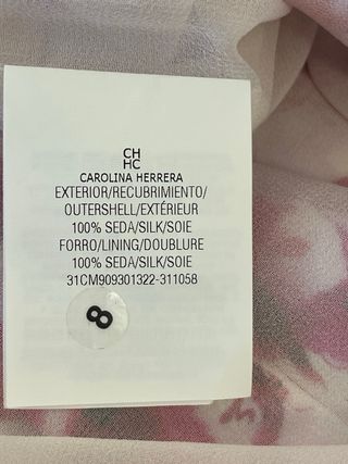 Vestido Carolina Herrera - Rosa