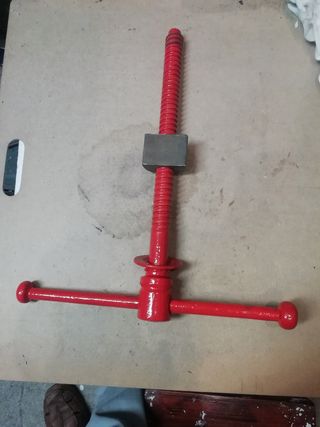 Tornillo banco carpinteria antiguo