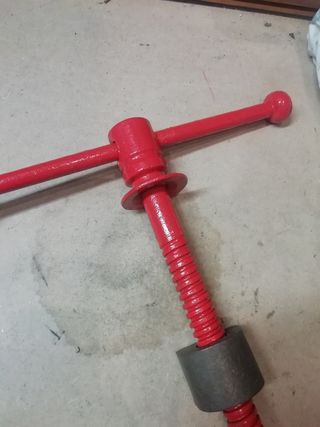 Tornillo banco carpinteria antiguo