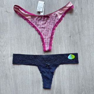 Lote 2 Tangas Primark Talla 38 a 40.