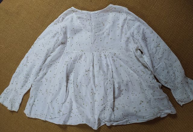 Blusa blanca talla L-XL