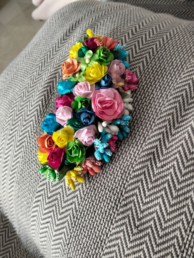 Peineta Flores Baile regional