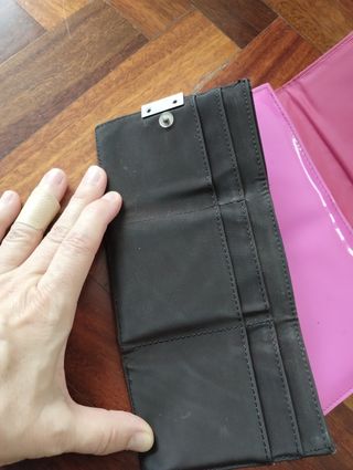2 Monederos, zara y glamour ,Rosa y Negro