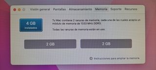 Mac Mini 4,1 mediados de 2010 con SSD