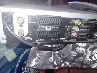 Reproductor y Grabador DVD FHILIPS fucionando