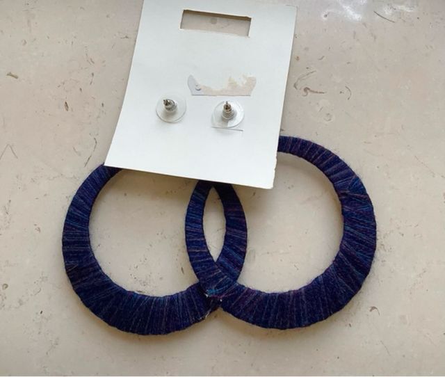 Orecchini grandi a cerchio