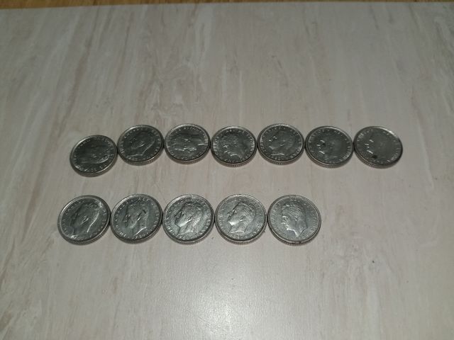 Monedas de 10 pesetas Juan Carlos I.