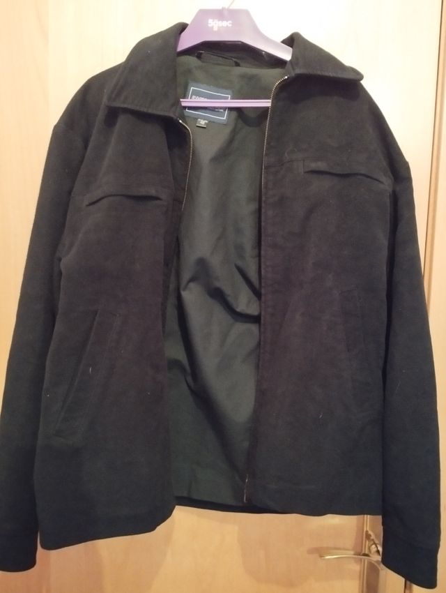 Cazadora EASY WEAR negra - Talla 48