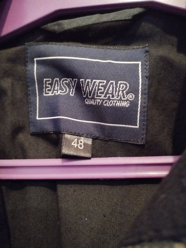 Cazadora EASY WEAR negra - Talla 48
