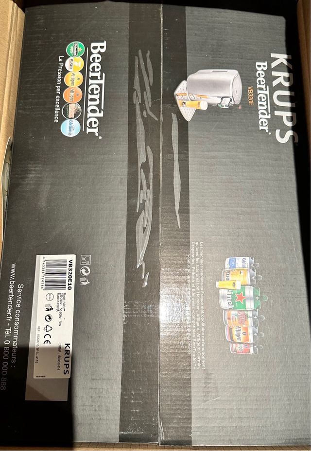 Krups VB320E10 - Dispensador Cerveza