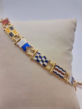 Pulsera de oro 18k