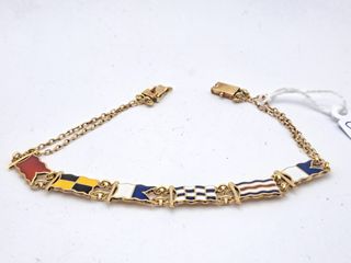 Pulsera de oro 18k