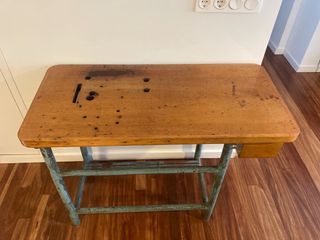 Mesa de taller antigua