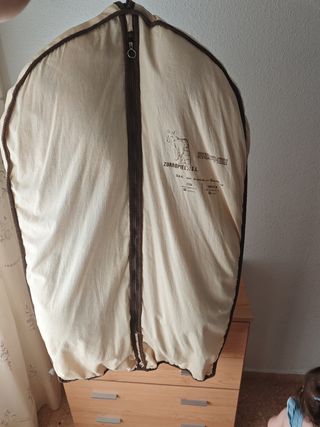 Abrigo de zorro azul. 