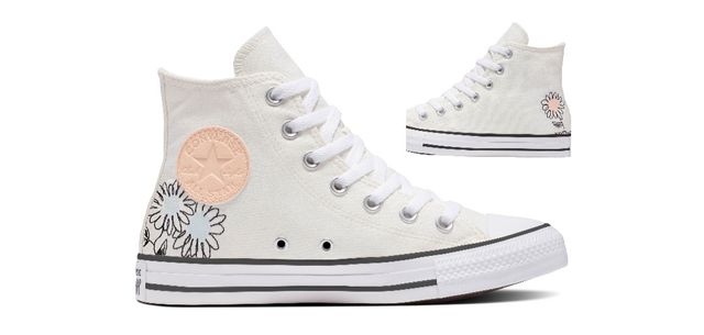 Converse Chuck Taylor All Star blancas altas
