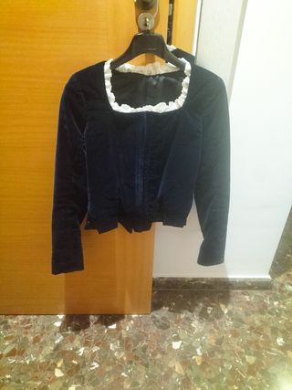 Traje fallera multicolor