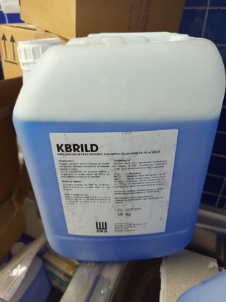 Abrillantador para limpieza de hornos 10l