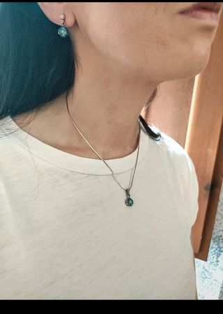 Parure orecchini fiori margherite