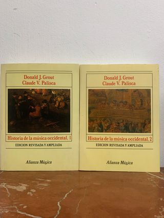 Historia de La Musica Occidental 1 y 2