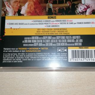 L'Assassino a Riservato 9 Poltrone Blu-ray