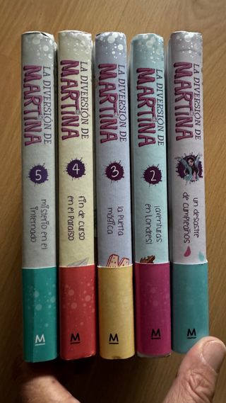 La diversión de Martina. Libros 1 a 5.