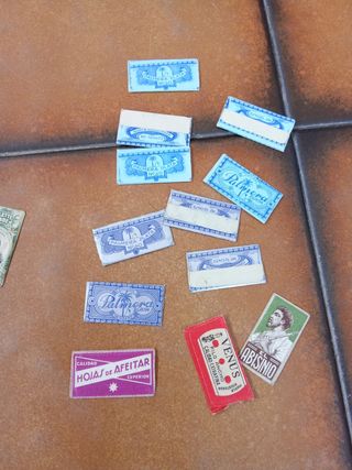 Cuchillas afeitar antiguas Gillette