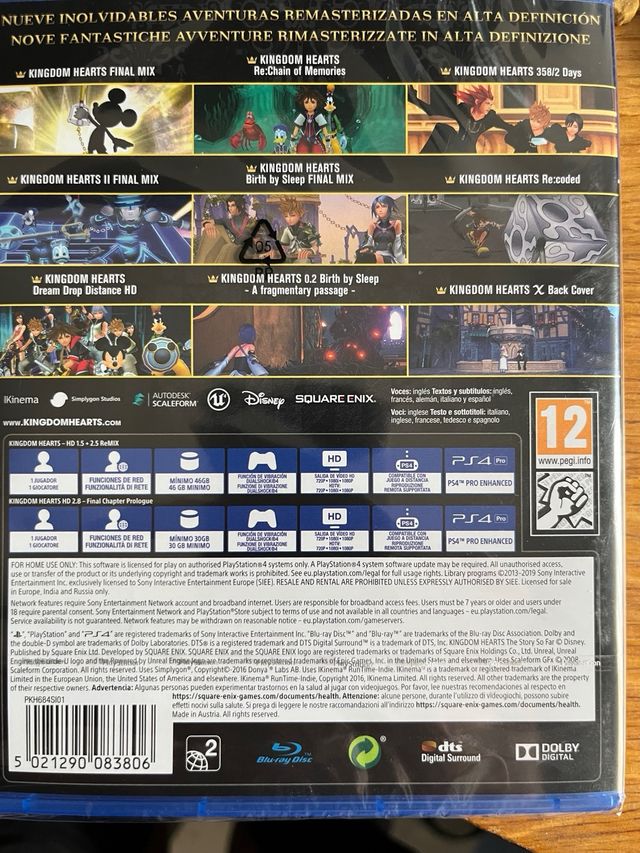 Kingdom Hearts The Story So Far Ps4