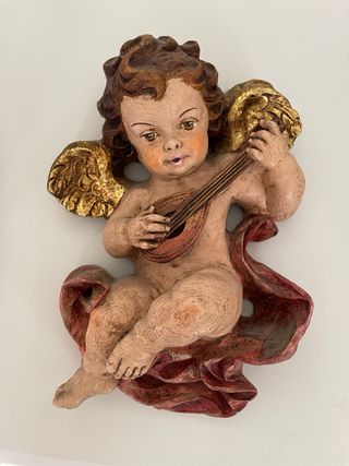2 statue di angeli - porcellana