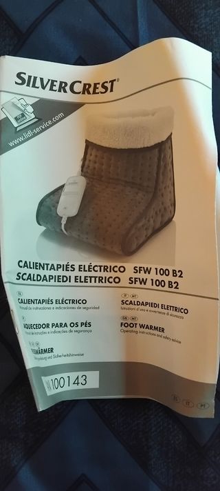 Calienta Pies Silvercrest - Suave