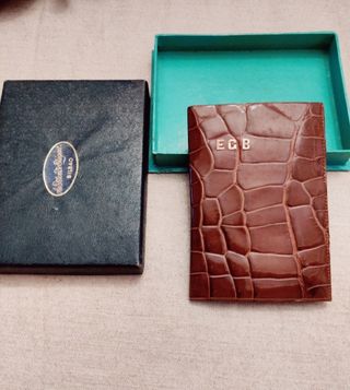 Billetera Au Monde Elegant Piel Marrón