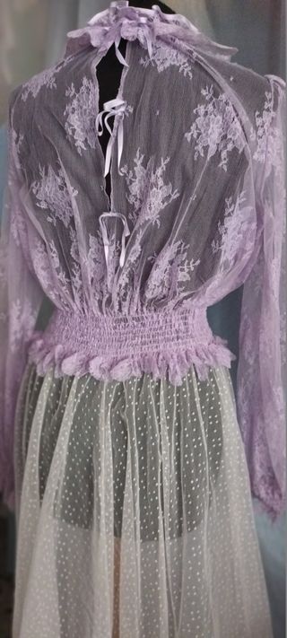 VESTIDO DAMA LILA