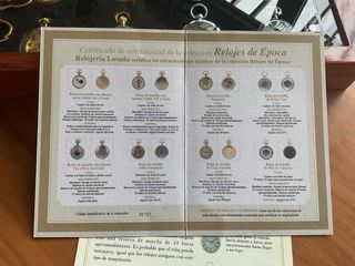 Coleccion 8 relojes epoca
