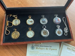Coleccion 8 relojes epoca