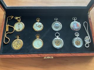 Coleccion 8 relojes epoca