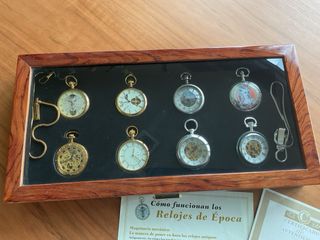 Coleccion 8 relojes epoca