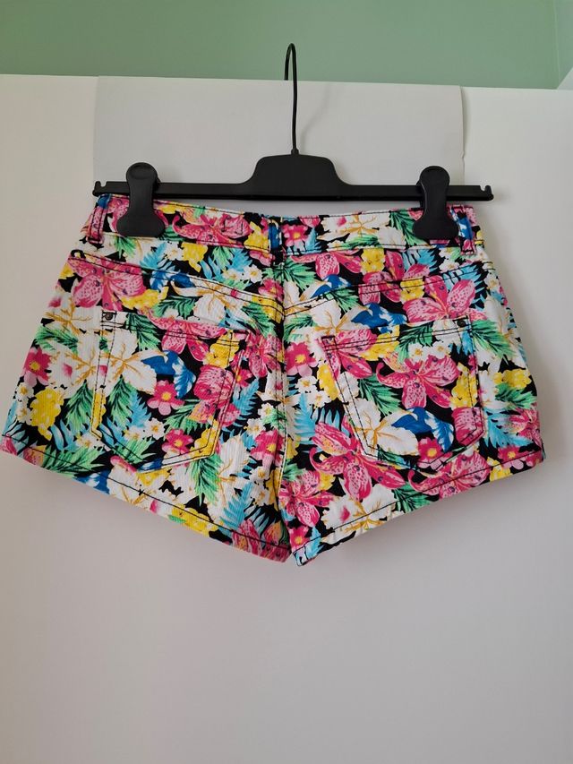 Shorts vaqueros estampados
