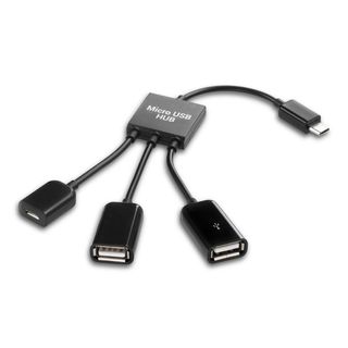 Adaptador MICRO USB a USB DUAL OTG NUEVO