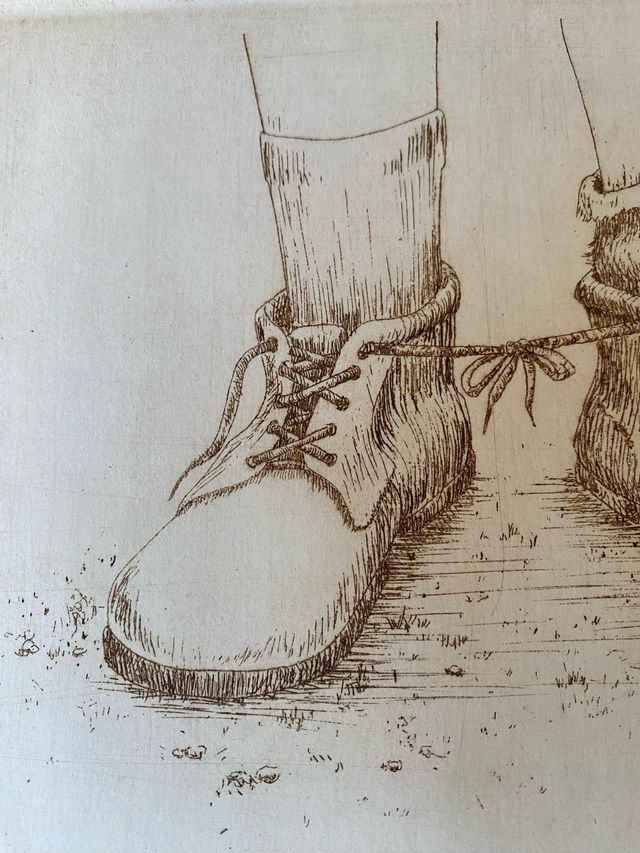 dibujo, illustrazione acquaforte , stampa d’arte