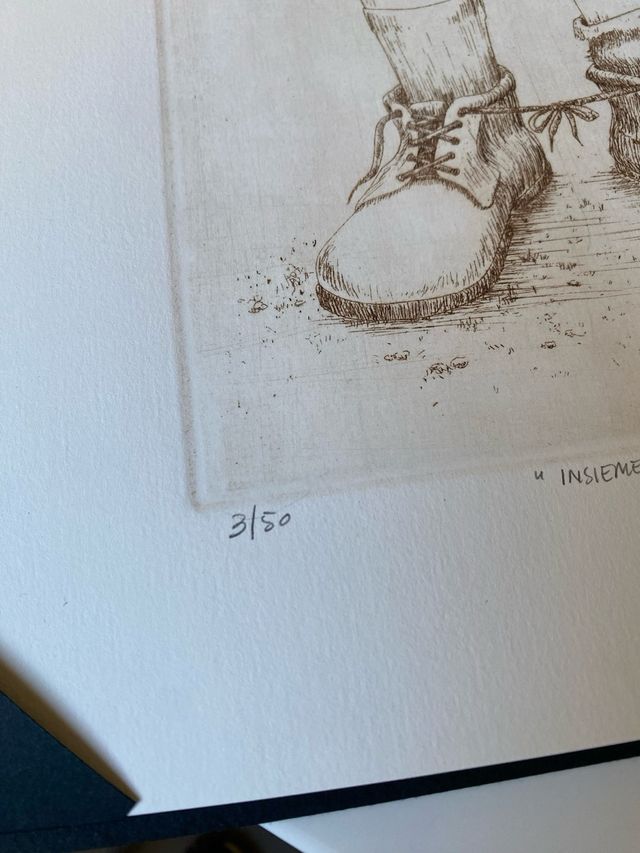 dibujo, illustrazione acquaforte , stampa d’arte