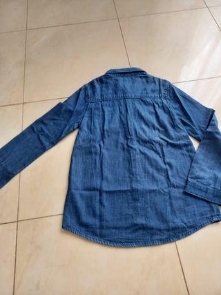 Camicia jeans bimba OVS 8-9 anni