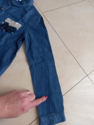 Camicia jeans bimba OVS 8-9 anni