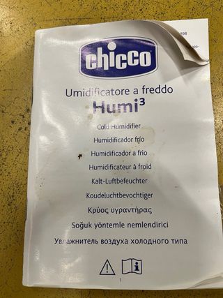 Humidificador Chicco - Blanco/Amarillo