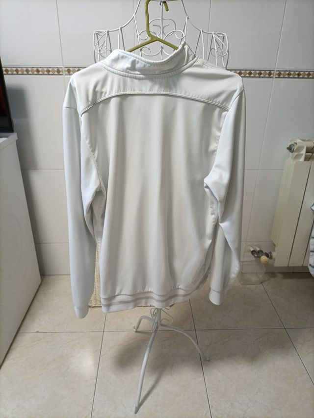 Sudadera Joma blanca talla L
