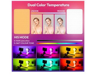 Ulanzi VL120 RGB LUZ DE VIDEO